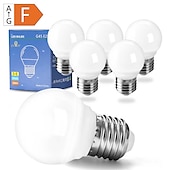 olcso LED-es gömbizzók-6db 6w led globe izzók 550 lm e27 g45 20 led gyöngyök smd 2835 meleg fehér hideg fehér natúr fehér 220-240 v