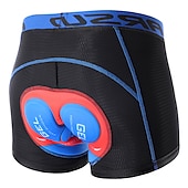 cheap Men&#039;s Underwear &amp; Base Layer-Arsuxeo Men&#039;s Cycling Under Shorts Cycling Padded Shorts Bike Underwear Shorts 5D Padded Gel Bottoms Quick Dry Sports Winter Black Red Black Yellow Mountain Bike MTB Clothing