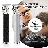 cheap Shaving &amp; Hair Removal-Electric Hair Trimmer Cordless Shaver Beard Trimmer Electric Shaver for Men 0mm Men Barber Hair Cutting Machine For Men