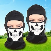 رخيصةأون قبعات وباندانا للرأس-دراجة نارية قناع الوجه الكامل بالاكلافا أقنعة تكتيكية الرجال النساء تنفس التخييم الرياضة التزلج راكب الدراجة النارية الوجه خوذة الرأس بطانة