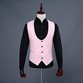 halpa Asusteet-1920-luku Slim Fit Kolmiosainen puku Hartiahuivikäänne Suuri Gatsby Herrasmies Gangsteri Jakardi Miesten Joulu Karnevaali Naamiaiset Häät Juhla Tanssiaiset Aikuisten Takki Liivi Housut