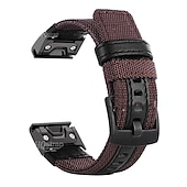 cheap Garmin Watch Bands-Watch Band for Garmin Marq Descent G1 Fenix 7/6/5 Plus Pro Sapphire Solar Forerunner 955/945/935/745 Solar Fenix 7X / 6X / 5X / 3/3HR Plus Pro Sapphire Solar Nylon Replacement  Strap 22mm 26mm