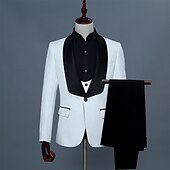 halpa Asusteet-1920-luku Slim Fit Kolmiosainen puku Hartiahuivikäänne Suuri Gatsby Herrasmies Gangsteri Jakardi Miesten Joulu Karnevaali Naamiaiset Häät Juhla Tanssiaiset Aikuisten Takki Liivi Housut