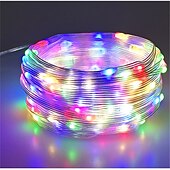 billiga USB-strålkastare-led fairy string lights 5m 10m batteri/usb-styrd fjärrkontroll timer blinkande string lights 8 lägen firefly lights