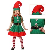 olcso Karácsonyi jelmezek-Mikulás Manó Mrs.Claus Felszerelések Karácsonyi kalap Divatos karácsonyi ruha Férfi Női Fiú Lány Karácsony Farsang szenteste Karácsony Felnőttek Gyermek Parti Karácsony Felső Ruha Nadrágok Kalap