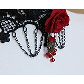 levne Příslušenství a další-Dámské Retro Šněrování Punk a gotika Doplňky  pro  předvečer Všech svatých Karneval Plesová maškaráda