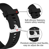 cheap Garmin Watch Bands-Watch Band for Garmin Fenix 8 43mm 7S Pro 6S 5S Plus Epix Pro 42mm Approach S70 42mm Instinct 2S Descent Mk2S D2 Delta S 20mm Silicone Replacement  Strap Sport Band Wristband