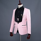 halpa Asusteet-1920-luku Slim Fit Kolmiosainen puku Hartiahuivikäänne Suuri Gatsby Herrasmies Gangsteri Jakardi Miesten Joulu Karnevaali Naamiaiset Häät Juhla Tanssiaiset Aikuisten Takki Liivi Housut