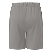 baratos Conjuntos de Camisas para Homem-Homens Ternos-Camiseta Moletom Camisa de tênis Conjunto de shorts e camiseta Sem Manga Manga Curta Com Capuz Verão Cor Sólida Esportes Designer Roupa de Esporte Com Cordão 2 Peças Ao ar livre Rua
