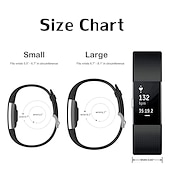 olcso Fitbit óraszíjak-3 db Smart Watch Band mert FitBit Charge 2 Szilikon Okos óra Szíj Puha Légáteresztő Sportszíj Csere Karszalag