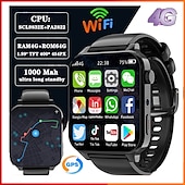 cheap Smartwatch-696 TK01 Smart Watch 1.99 inch 4G LTE Cellular Smartwatch Phone Bluetooth 4G Pedometer Call Reminder Sleep Tracker Compatible with Android iOS Men GPS Hands-Free Calls with Camera IP 67 31mm Watch