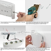 economico applique da esterno-led outdoor/indoor, lampada da parete moderna impermeabile lampada da parete a led illumina su e giù per il bagno portico scale hotel giardino esterno ac85-265v
