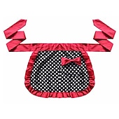 abordables Tablier-tablier de taille tablier de chef noir pour femmes et hommes, tablier de cuisine en toile de coton, tablier de jardinage personnalisé avec poche, dos croisé robuste réglable