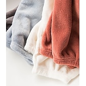 preiswerte Trainingsanzüge für Damen-Damen Basic Trainingsanzug Hosen-Sets Pullover Pyjamas Langarm Mit Kapuze Feste Farbe Valentinstag Casual Schwarz Blau Kamel Herbst Winter Regular Fit