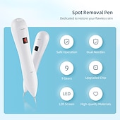 economico Apparecchi per la cura del viso-display lcd elettrico portatile lentiggine verruche punto talpa macchia scura lentiggine rimozione penna gomma salone strumento di bellezza