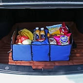 cheap Vehicle Service-Car Trunk Storage Box Foldable Anti-slip Car Storage Box Toy Food Storage Bag Car Organize Car Accessories
