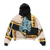 cheap Horror-Punk Gothic Skeleton Skull Hoodie Skull Front Pocket Graphic For Couple&#039;s Men&#039;s Women&#039;s Adults&#039; Masquerade 3D Print Casual Daily