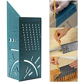 cheap Measuring Tools-3D Mitre Measuring Square 45 90 Degree Angle Ruler Punctuation Marking Gauge Multifunctional Marking Gauge