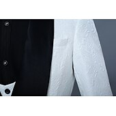 halpa Asusteet-1920-luku Slim Fit Kolmiosainen puku Hartiahuivikäänne Suuri Gatsby Herrasmies Gangsteri Jakardi Miesten Joulu Karnevaali Naamiaiset Häät Juhla Tanssiaiset Aikuisten Takki Liivi Housut