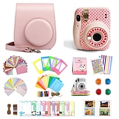 baratos Câmaras e Acessórios para Fotografia-adequado para câmera polaroid instax mini 11 conjunto de acessórios 8 em 1