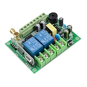 お買い得  スマートスイッチ-433 mhz ac 110v 220v 2ch rf リモートコントロールスイッチコントローラユニバーサル rf リレー受信機用ライトガレージドアオープナーモーターアップダウンストップ 433mhz