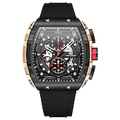 olcso Quartz órák-MINI FOCUS Quartz Sport Óra Férfiaknak Kronográf Lumineszcens Naptár Katonai Férfi Órák Felső Márka Luxus Szilikon Szalag Vízálló Apák Napjára