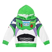 cheap Cartoon &amp; Movie Character Graphic-Toy Story Lightyear Buzz Lightyear Pants Outfits Hoodie Anime Graphic For Boys Girls&#039; Kid&#039;s 3D Print Casual Daily