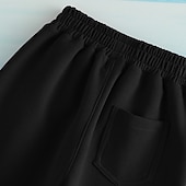 billiga Underdelar-Barn Pojkar Joggingbyxor Byxor Björn Håller värmen Byxor Utomhus Dagligen Svart Grå Mid midja