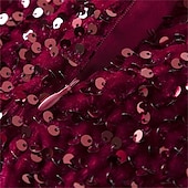 levne Párty šaty-Batole Dívčí Šaty na párty Pevná barva Dlouhý rukáv Výkon Flitry Síťka Roztomilý Princeznovské Polyester Délka ke kolenům Tylové šaty Léto Jaro 3-7 let Rubínově červená Šedá