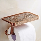 cheap Toilet Paper Holders-Toilet Paper Holder Multifunction Antique Zinc Alloy 1PC - Bathroom