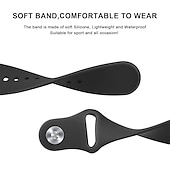 abordables Otras correas de reloj-Ver Banda para Amazfit GTS 4,4mini, 3,2,2mini, 2e, GTR 42mm, Bip U Pro, U, 3 Pro, 3, S lite, S, lite Silicona suave Reemplazo Correa Correa Deportiva Pulsera
