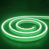 economico Luci intelligenti-Striscia luminosa al neon a LED da 2 m e 6,56 piedi flessibile USB con temperatura di colore bianco caldo rosa giallo verde rosso impermeabile IP65 per decorazioni natalizie per interni ed esterni