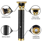 cheap Shaving &amp; Hair Removal-Electric Hair Trimmer Cordless Shaver Beard Trimmer Electric Shaver for Men 0mm Men Barber Hair Cutting Machine For Men