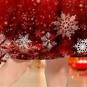 Lasten tyttöjen joulumekko mekko lumihiutalemekko lumihiutale pitkähihainen joululahjat rento pyöreä kaula-aukko ihana päivittäinen polyesteri polven yläpuolella oleva arkimekko kelluva mekko A-linjainen mekko syksy talvi 4-12 vuotta halpa Lasten joulumekot-Lasten tyttöjen joulumekko mekko lumihiutalemekko lumihiutale pitkähihainen joululahjat rento pyöreä kaula-aukko ihana päivittäinen polyesteri polven yläpuolella oleva arkimekko kelluva mekko A-linjainen mekko syksy talvi 4-12 vuotta