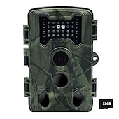 preiswerte Kamera- &amp; Fotozubehör-pr1000 Wildkamera 1080p HD-Video-Wildtier-Jagdkamera 16MP Infrarot-Nachtsicht-Pir-Sensor im Freien ip54 wasserdichter Camcorder