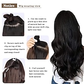 baratos Clip nas extensões-grampo em extensões de cabelo apliques de cabelo de 22 polegadas 7 peças/conjunto grampo em extensão de cabelo fibra sintética resistente ao calor para mulheres de uso diário fazer extensões de cabelo