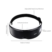 Χαμηλού Κόστους Μασέρ Σώματος-Επαγγελματικός Μασέρ Ματιών Θερμός Αέρας Πίεση Ηλεκτρικός Σιάτσου Μασέρ για Στραγγαλισμό Ξηρού Ματιού Απαλή Ανακούφιση  Καλύτερος Ύπνος Δώρο για Ημέρα του Αγίου Βαλεντίνου