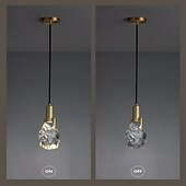 cheap Island Lights-28cm LED Pendant Light Geometric Shapes Island Light Metal Artistic Style Vintage Style Modern Style Artistic Nordic Style 85-265V