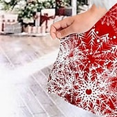 halpa 3D Shining Vision -mekko-Lapset Tyttöjen Mekko Lumihiutale mekko Lumihiutale Pitkähihainen Juhla Kausaliteetti Turkiskoristeet Crewneck Ihana Päivittäin Polyesteri Reisipituinen Rento mekko Kellomekko A linjainen mekko Syksy