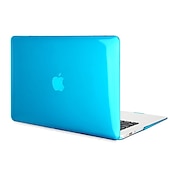 cheap Laptop Bags,Cases &amp; Sleeves-Crystal Laptop Case For Apple Macbook Air Pro Retina 11 12 13 15 16 inch Solid Colored Plastic Hard Clear Laptop Cover Protective Cover