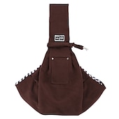 cheap Dog Travel Essentials-Dog Cat Pets Carrier Bag Travel Backpack Shoulder Messenger Bag Dog Carrier Backpack Adjustable Breathable Foldable Solid Colored Classic Cotton Baby Pet puppy Small Dog Training Outdoor Hiking Green
