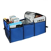 cheap Vehicle Service-Car Trunk Storage Box Foldable Anti-slip Car Storage Box Toy Food Storage Bag Car Organize Car Accessories