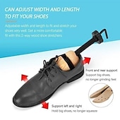 cheap Personal Care &amp; Health-Adjustable 1pcs Unisex Shoe Stretcher Wooden Shoes Tree Shaper Rack,Wood Flats Pumps Boots Expander Trees