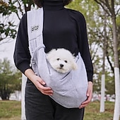 cheap Dog Travel Essentials-Dog Cat Pets Carrier Bag Travel Backpack Shoulder Messenger Bag Dog Carrier Backpack Adjustable Breathable Foldable Solid Colored Classic Cotton Baby Pet puppy Small Dog Training Outdoor Hiking Green