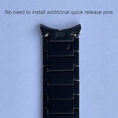 cheap Samsung Watch Bands-Watch Band for Samsung Galaxy Watch 7/6/5/4  40/44mm, Watch 5 Pro 45mm, Watch 6 Classic 43/47mm, Watch 4 Classic 42/46mm Stainless Steel Replacement  Strap Adjustable Breathable Shockproof Wristband