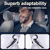 baratos Auscultadores TWS True Wireless-Fone de Ouvido YYK525 Bluetooth Sem Fio Compatível Fone de Ouvido de Negócios Handsfree Mini Embutido com Microfone para Condução de Carro