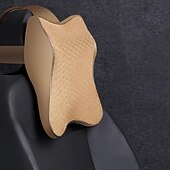 abordables Rellenos de almohadas-almohada para el cuello de espuma viscoelástica para el reposacabezas del coche