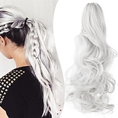 economico Code-A cordoncino Code Soffice / Classico / Facile da indossare Capelli sintetici Pezzo di capelli Estensione capelli Riccio Lungo Da sera / Festa / Serata / Da tutti i giorni