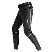 INBIKE Bărbați Dungi Pantaloni de ciclism Bicicletă Pantaloni Potrivire Formă Ciclism montan Ciclism stradal Sport Termic cald Impermeabil Fermoar Față Απαλό Negru Îmbrăcăminte Îmbrăcăminte Ciclism ieftine Pantaloni scurți, dresuri-INBIKE Bărbați Dungi Pantaloni de ciclism Bicicletă Pantaloni Potrivire Formă Ciclism montan Ciclism stradal Sport Termic cald Impermeabil Fermoar Față Απαλό Negru Îmbrăcăminte Îmbrăcăminte Ciclism