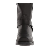 preiswerte Biker -Stiefel-Herren Stiefel Cowboy Westernstiefel Demonia Stiefel Klassisch Brautkleider schlicht Outdoor Täglich Casual PU Stiefeletten / Stiefeletten Halbschuhe Schwarz Braun Sommer Frühling Herbst